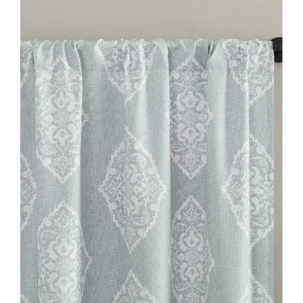 NEW CURTAIN The Big One Paisley Scroll Window Curtain Panel